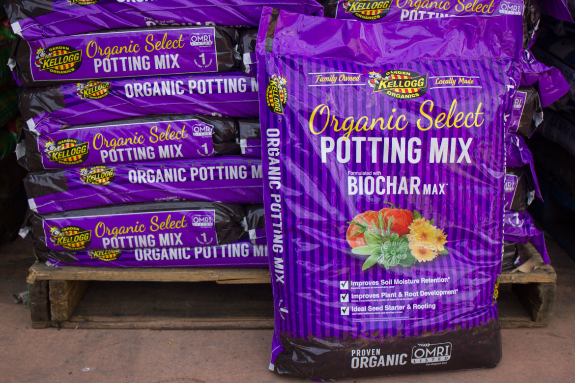 Kellogg Garden Offers Biochar Amended Blends