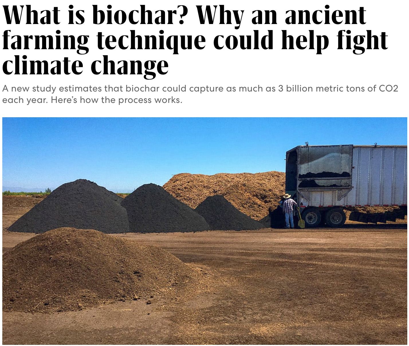 Pacific Biochar Featured in Fast Company
