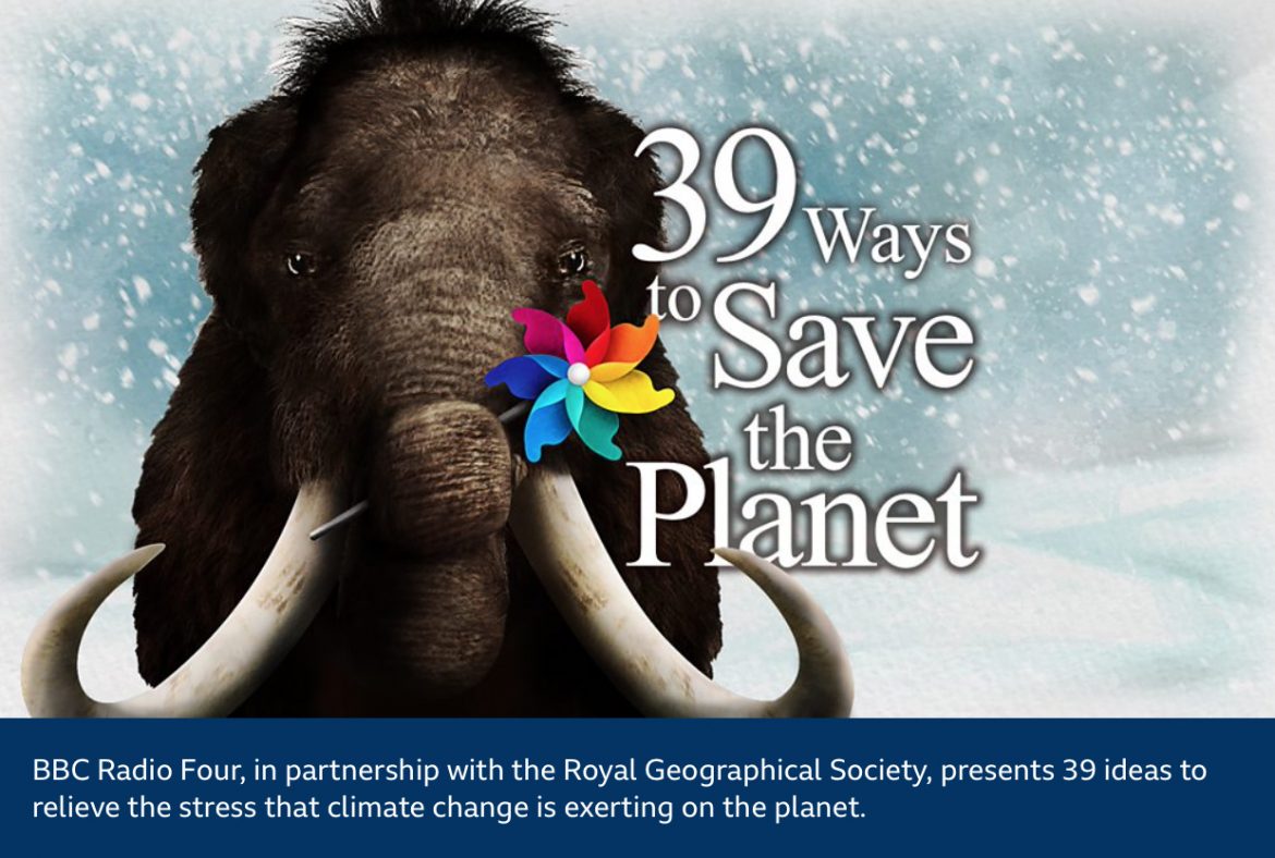 BBC Radio, 39 ways to save the planet image