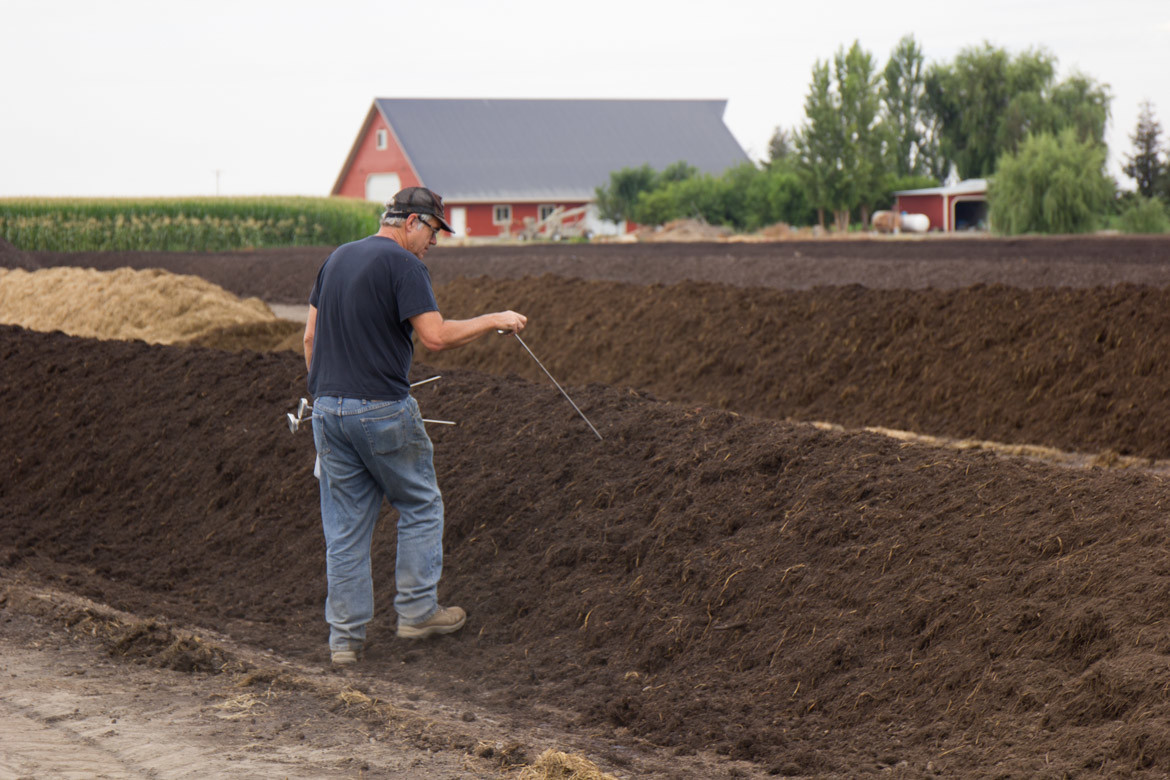 compost with biochar