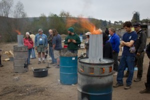 biochar barrel