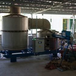 BiGchar 2200 biochar production technology installed at Ecofarm in Vietnam